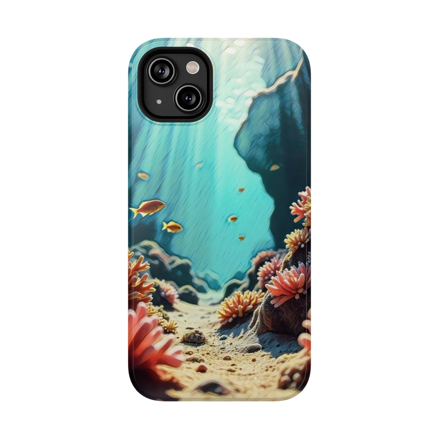 Phone Cases - &quot;Hidden Oasis&quot; Original Artwork Chaia Malana Beach