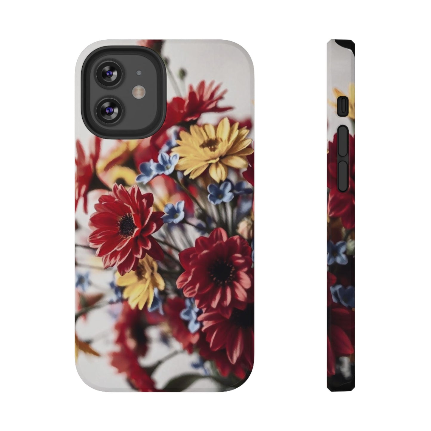 Phone Cases - Bouquet of Flowers Art Impact-Resistant Cover