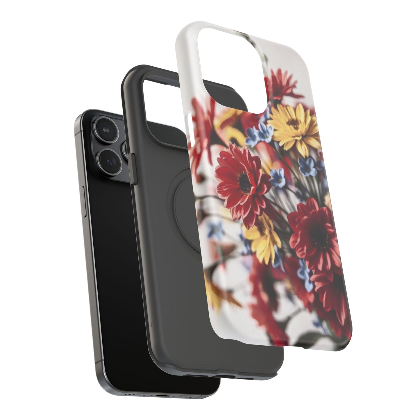 Phone Cases - Bouquet of Flowers Art Impact-Resistant Cover