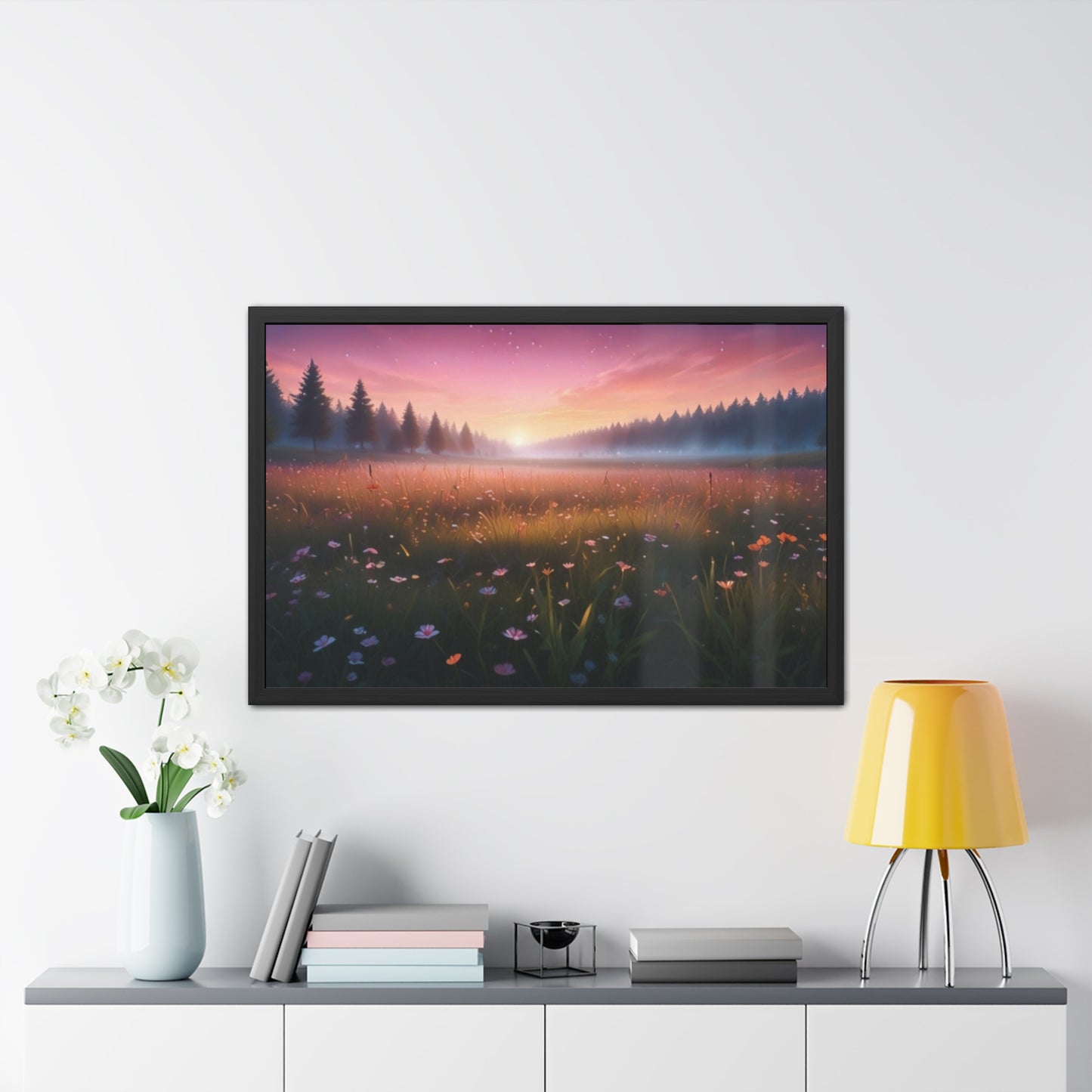 Artistic Framed Posters - "Whispers of Dawn" Chaia Malana