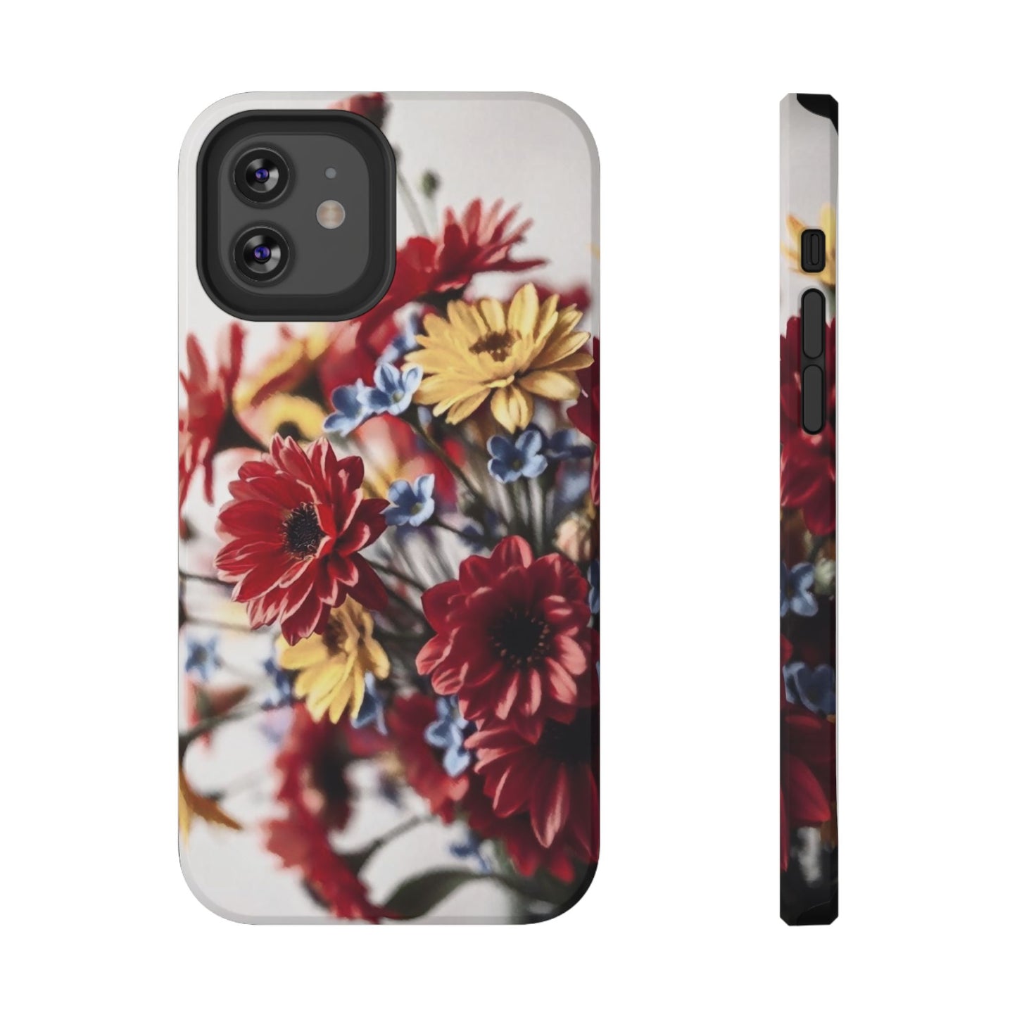 Phone Cases - Bouquet of Flowers Art Impact-Resistant Cover