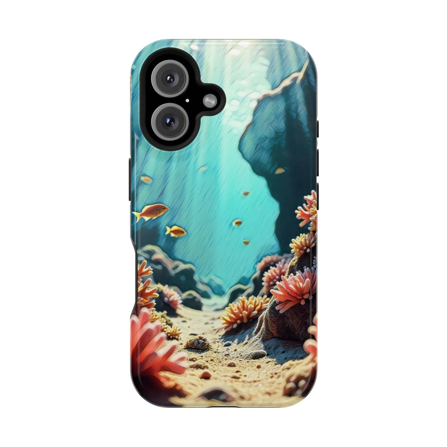 Phone Cases - &quot;Hidden Oasis&quot; Original Artwork Chaia Malana Beach