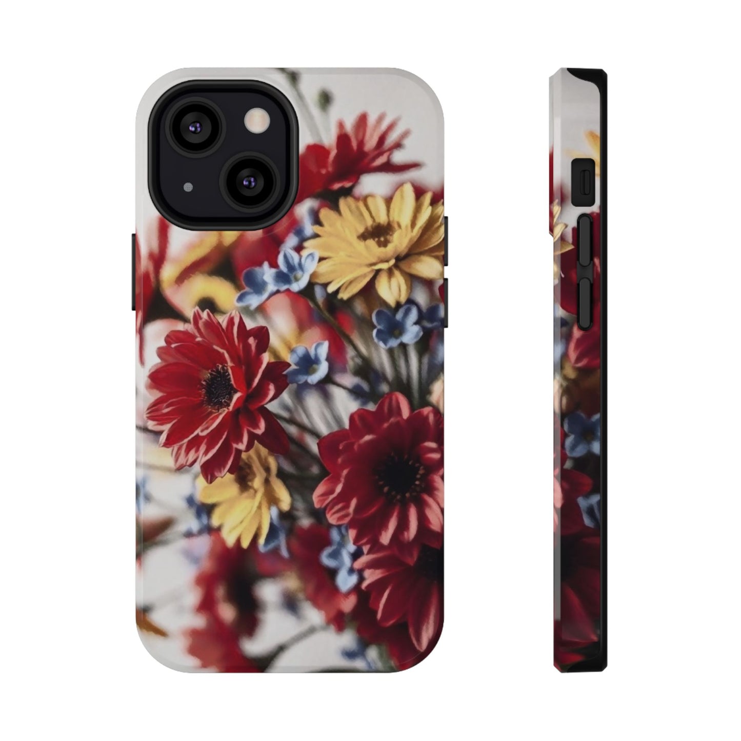 Phone Cases - Bouquet of Flowers Art Impact-Resistant Cover