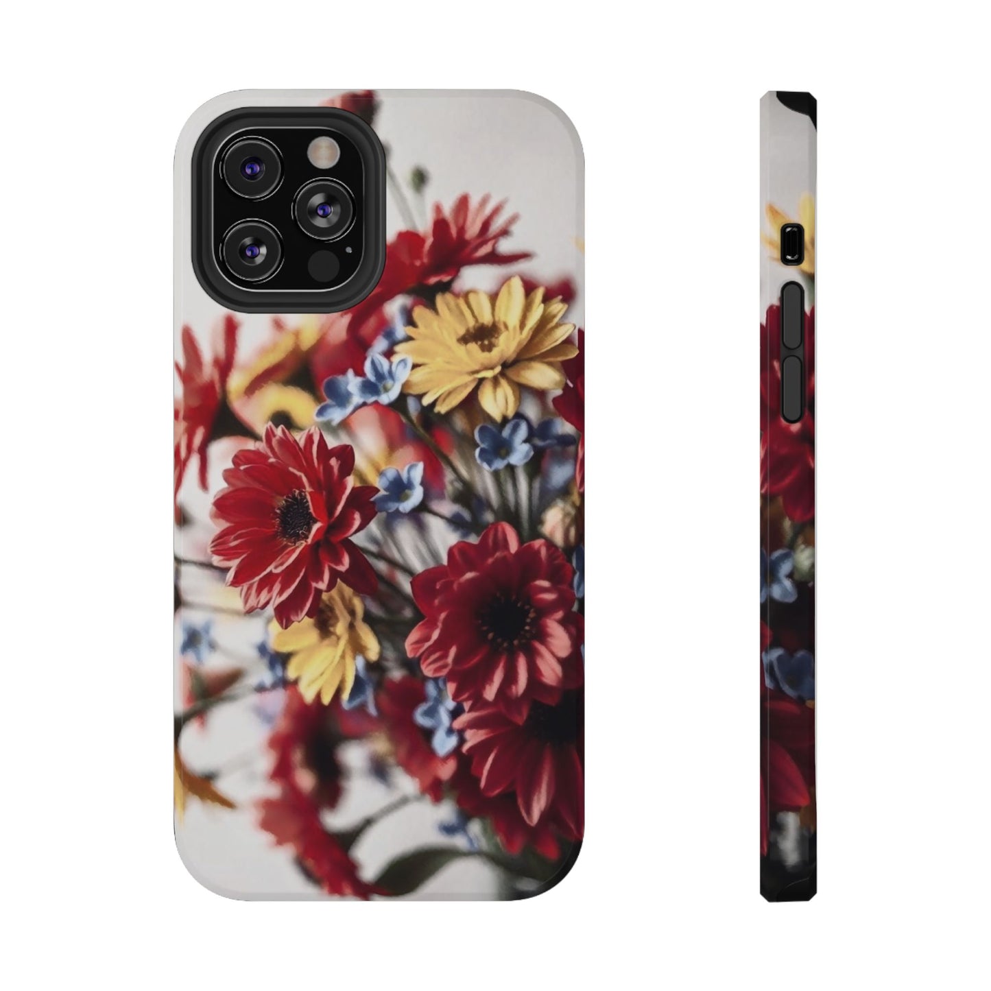 Phone Cases - Bouquet of Flowers Art Impact-Resistant Cover