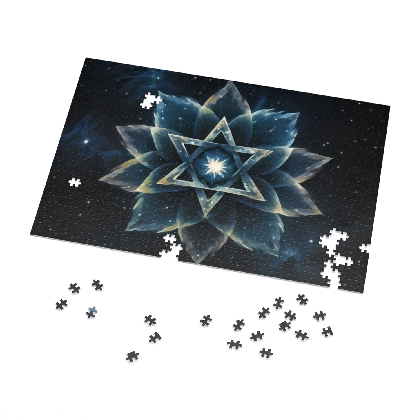 Jigsaw Puzzle Celestial Bloom Art Astral Harmony 1000-Piece