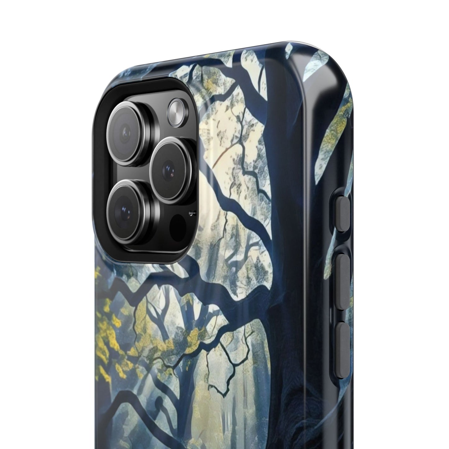 Phone Cases - Fantasy Woodland Scene Art Painting Design - "Enchanted Morning in the Woodland Grove"