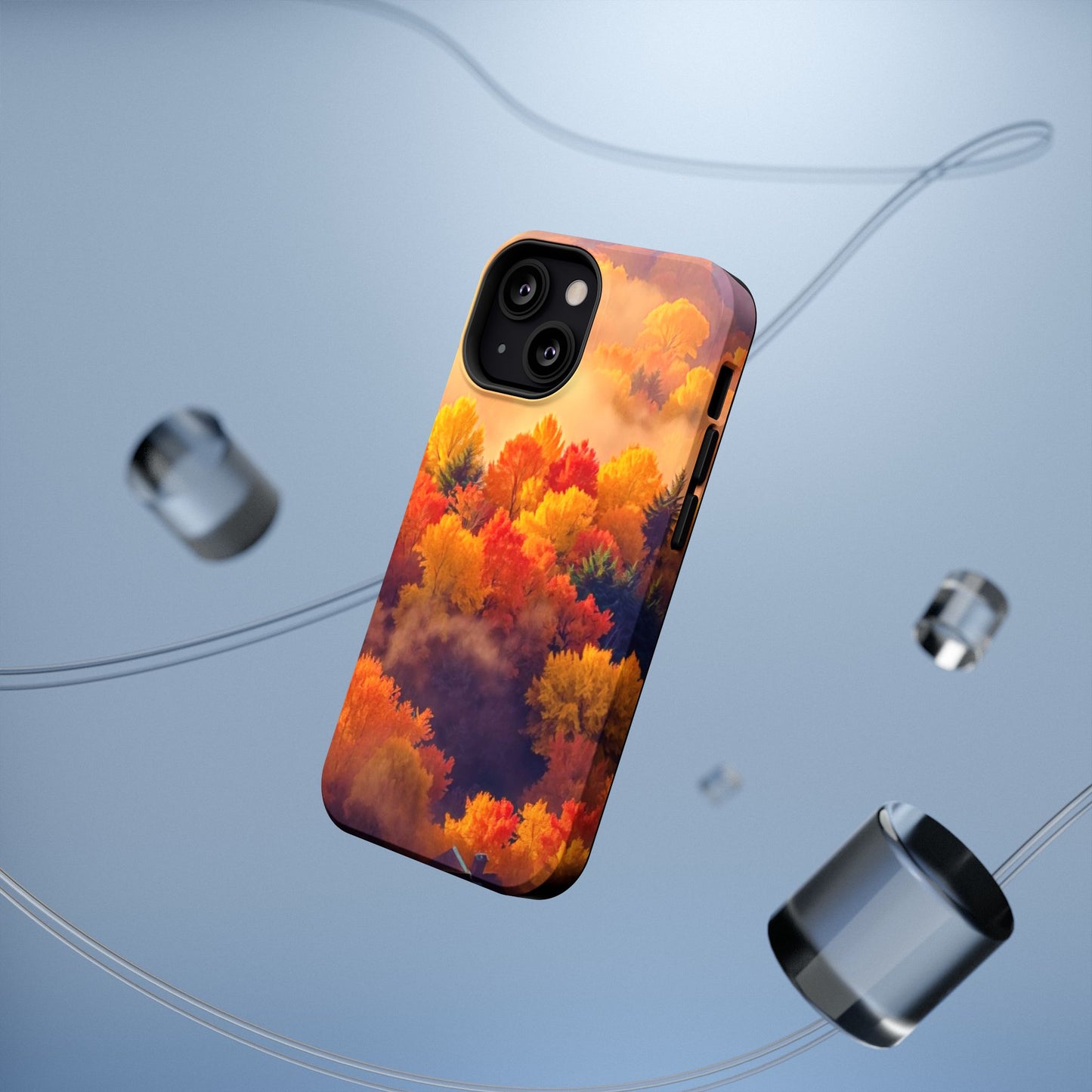 Phone Cases - Autumn Tree Landscape Scenery Impact-Resistant Cover