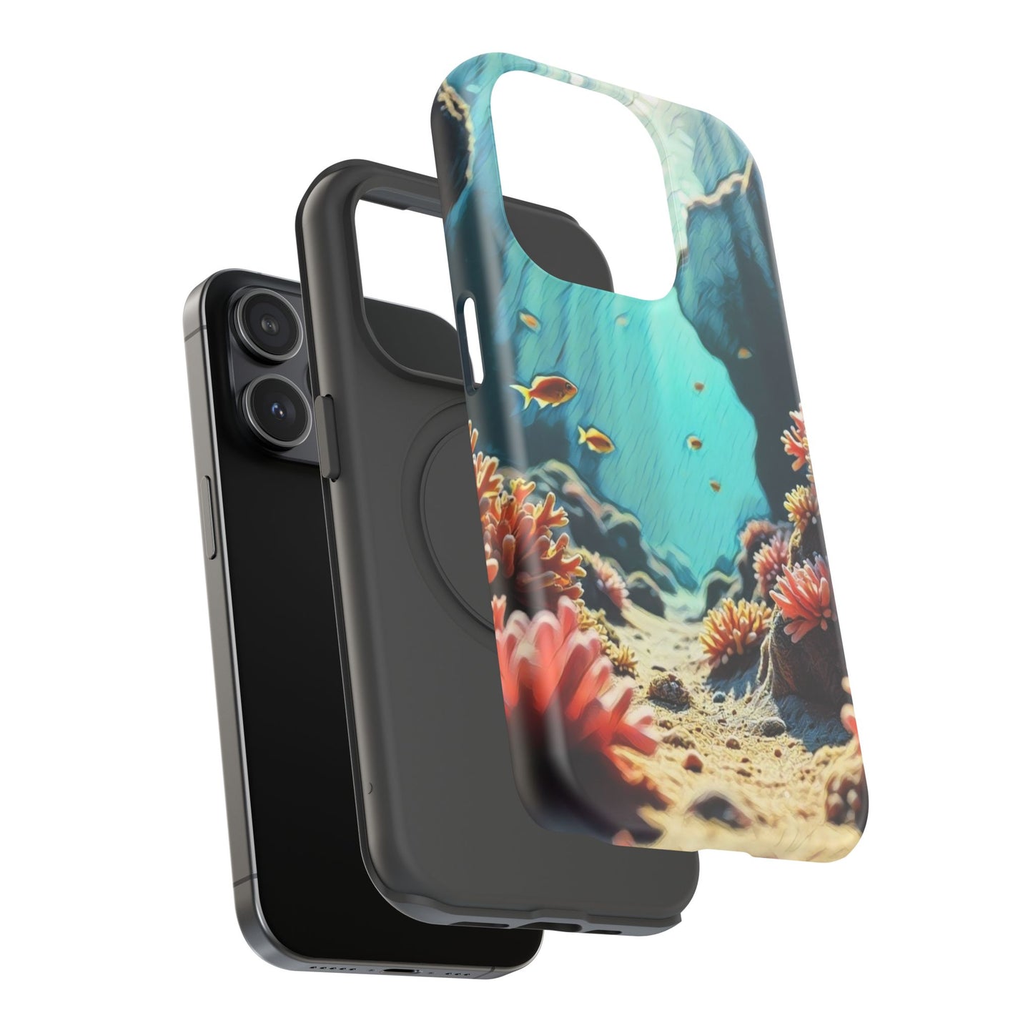 Phone Cases - &quot;Hidden Oasis&quot; Original Artwork Chaia Malana Beach