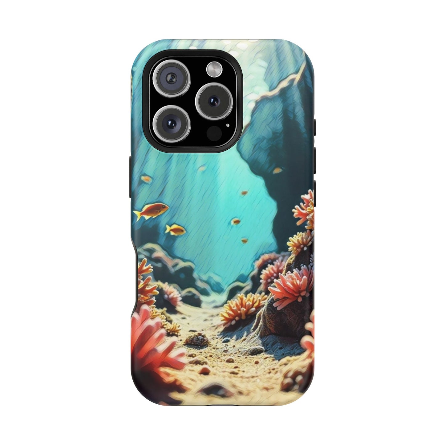 Phone Cases - &quot;Hidden Oasis&quot; Original Artwork Chaia Malana Beach