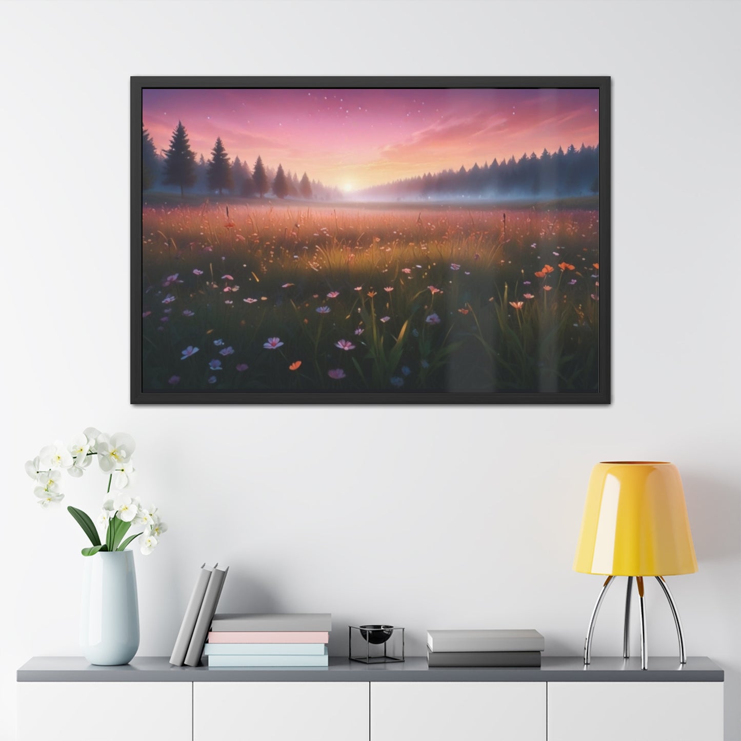 Artistic Framed Posters - "Whispers of Dawn" Chaia Malana