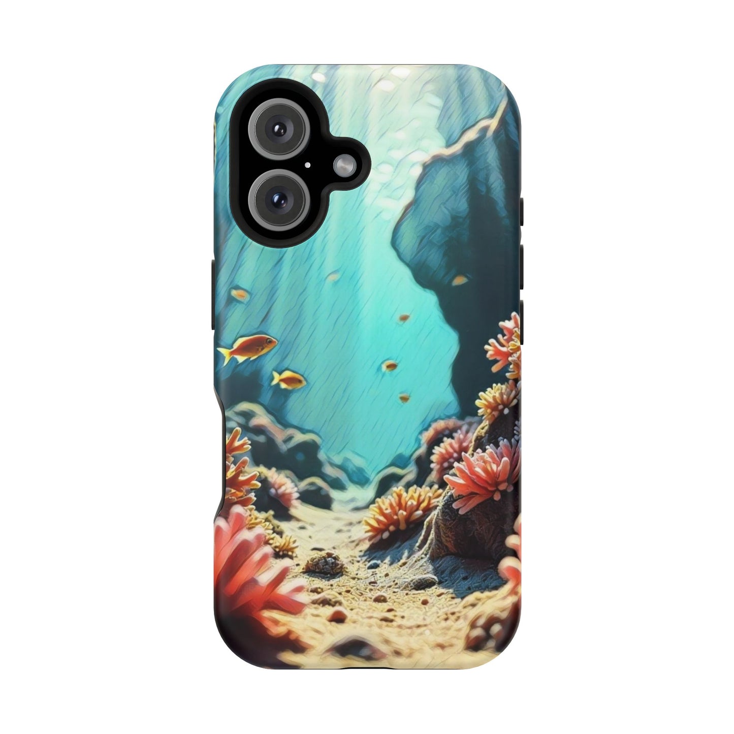 Phone Cases - &quot;Hidden Oasis&quot; Original Artwork Chaia Malana Beach