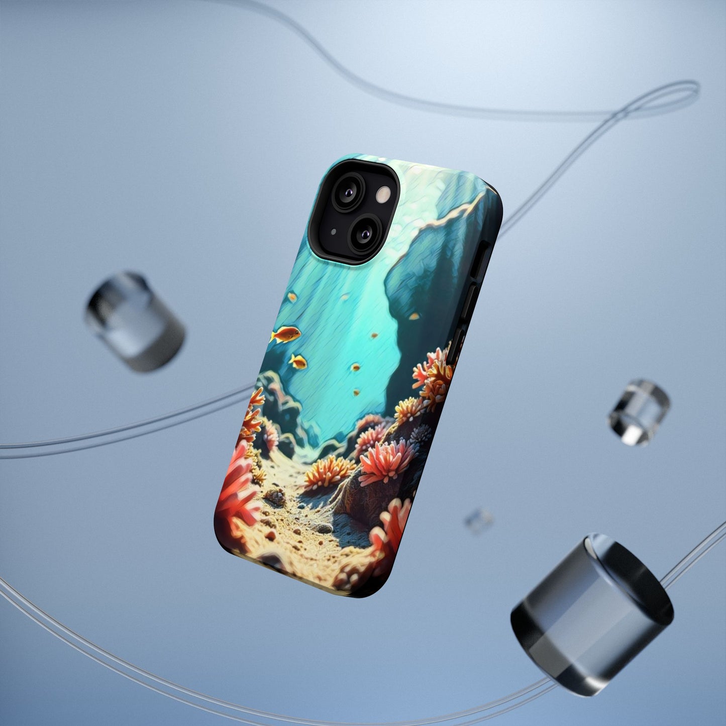 Phone Cases - &quot;Hidden Oasis&quot; Original Artwork Chaia Malana Beach