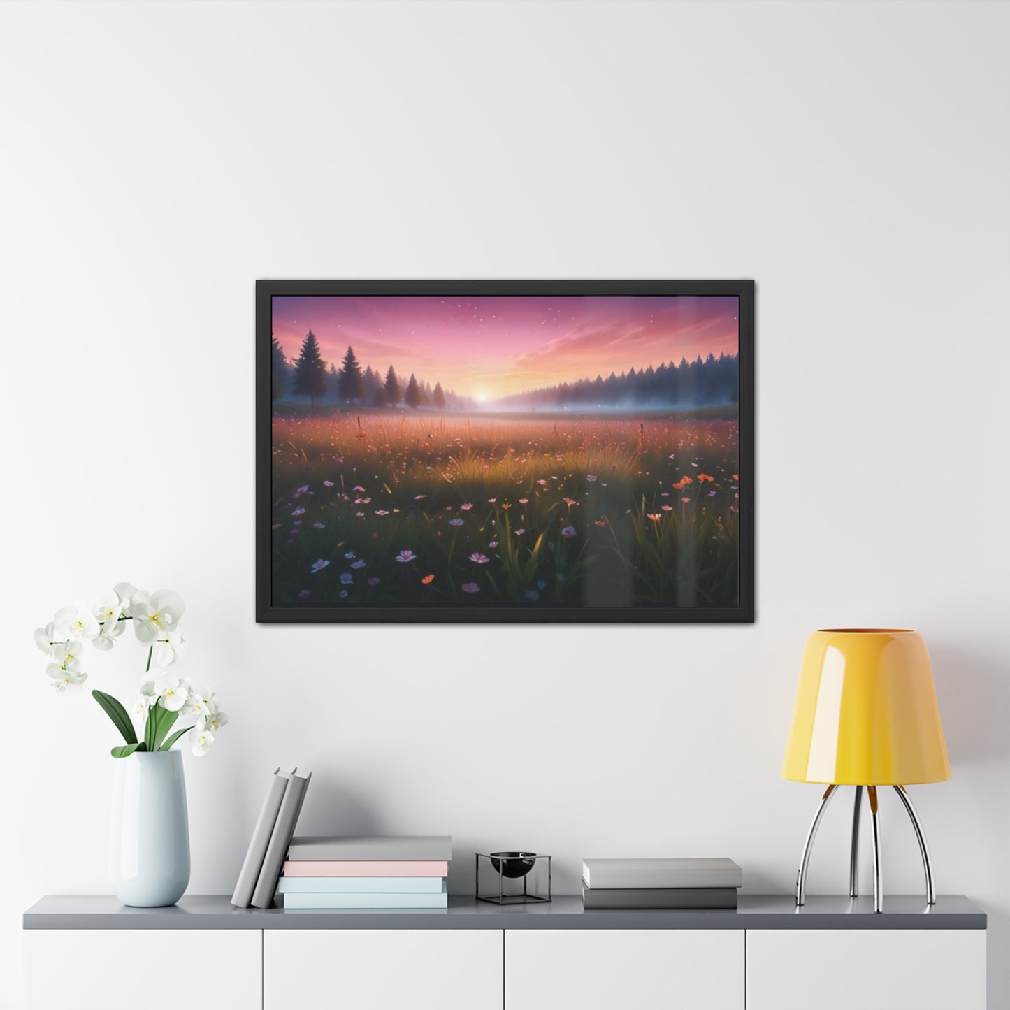 Artistic Framed Posters - "Whispers of Dawn" Chaia Malana