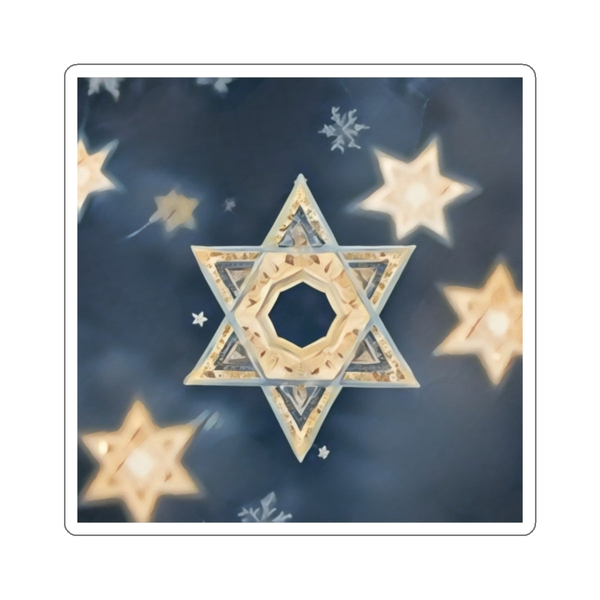 Sticker - Celestial Star of David