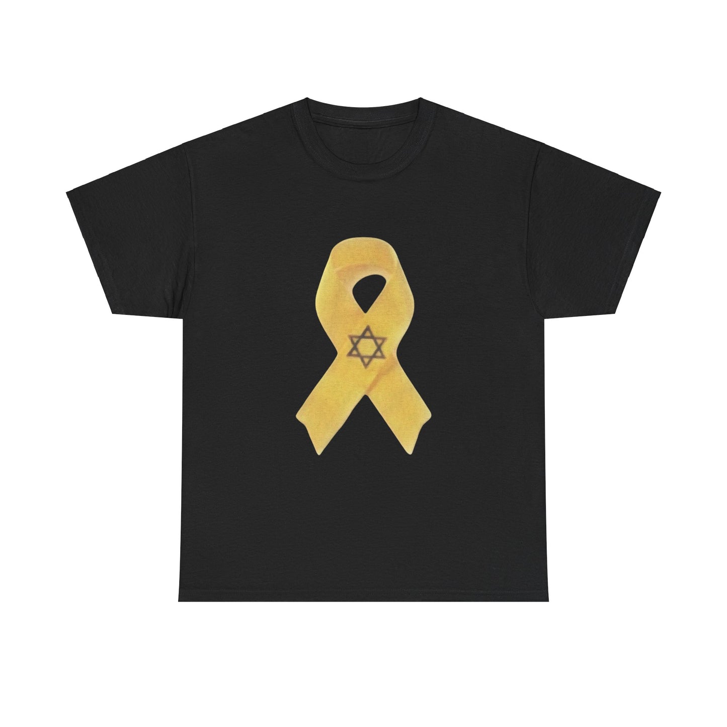 T-Shirt Yellow Awareness Ribbon Hostages Gaza Oct 7, 2023