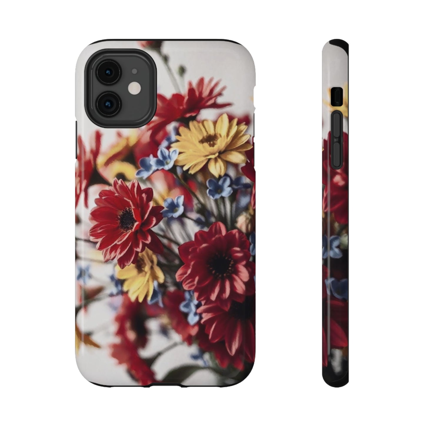 Phone Cases - Bouquet of Flowers Art Impact-Resistant Cover