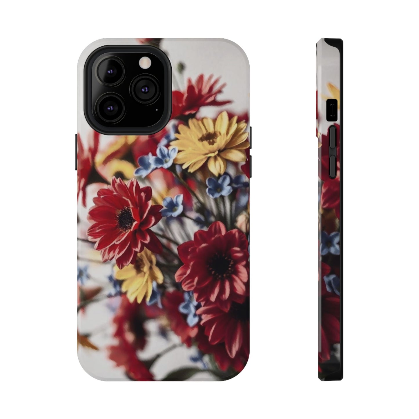 Phone Cases - Bouquet of Flowers Art Impact-Resistant Cover