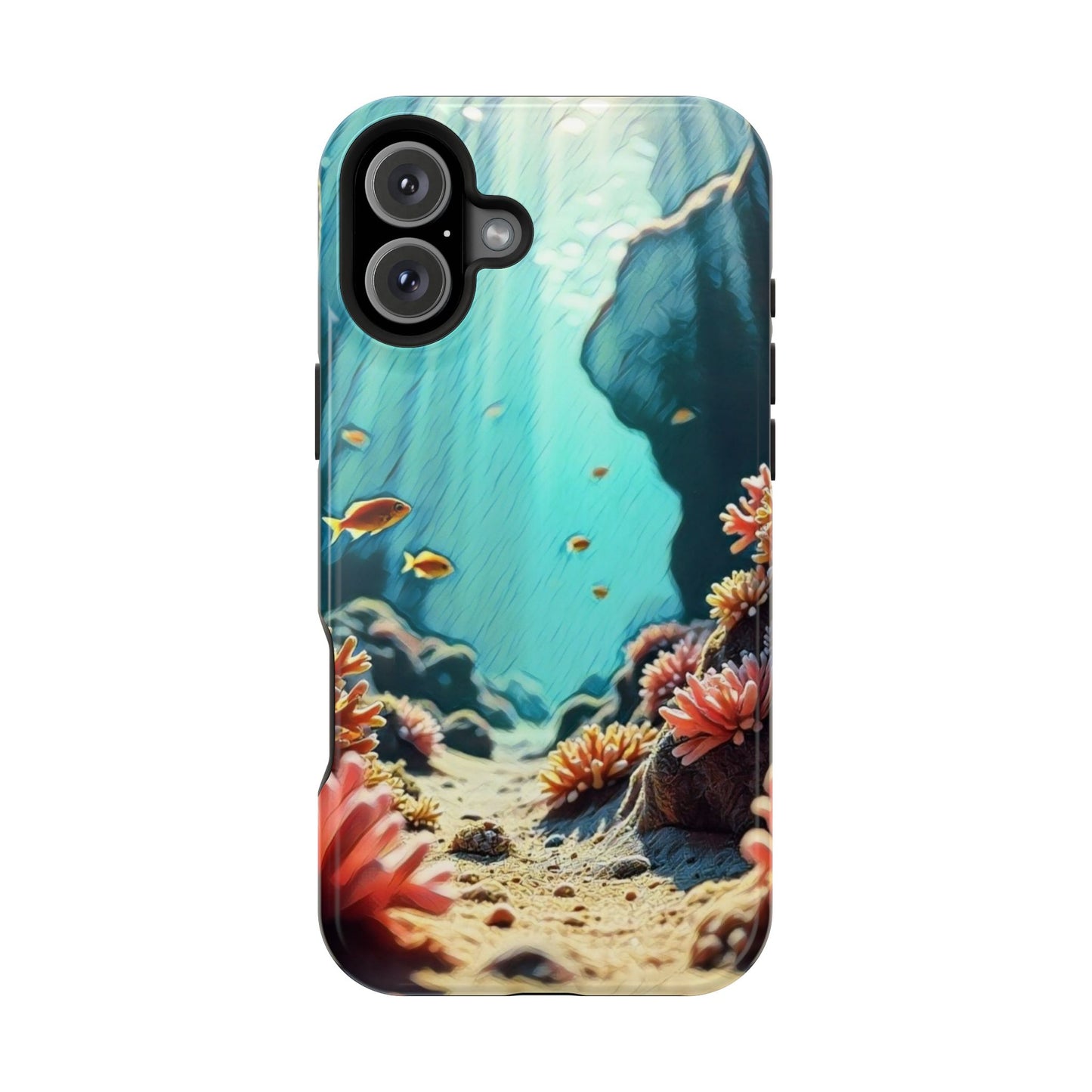 Phone Cases - &quot;Hidden Oasis&quot; Original Artwork Chaia Malana Beach