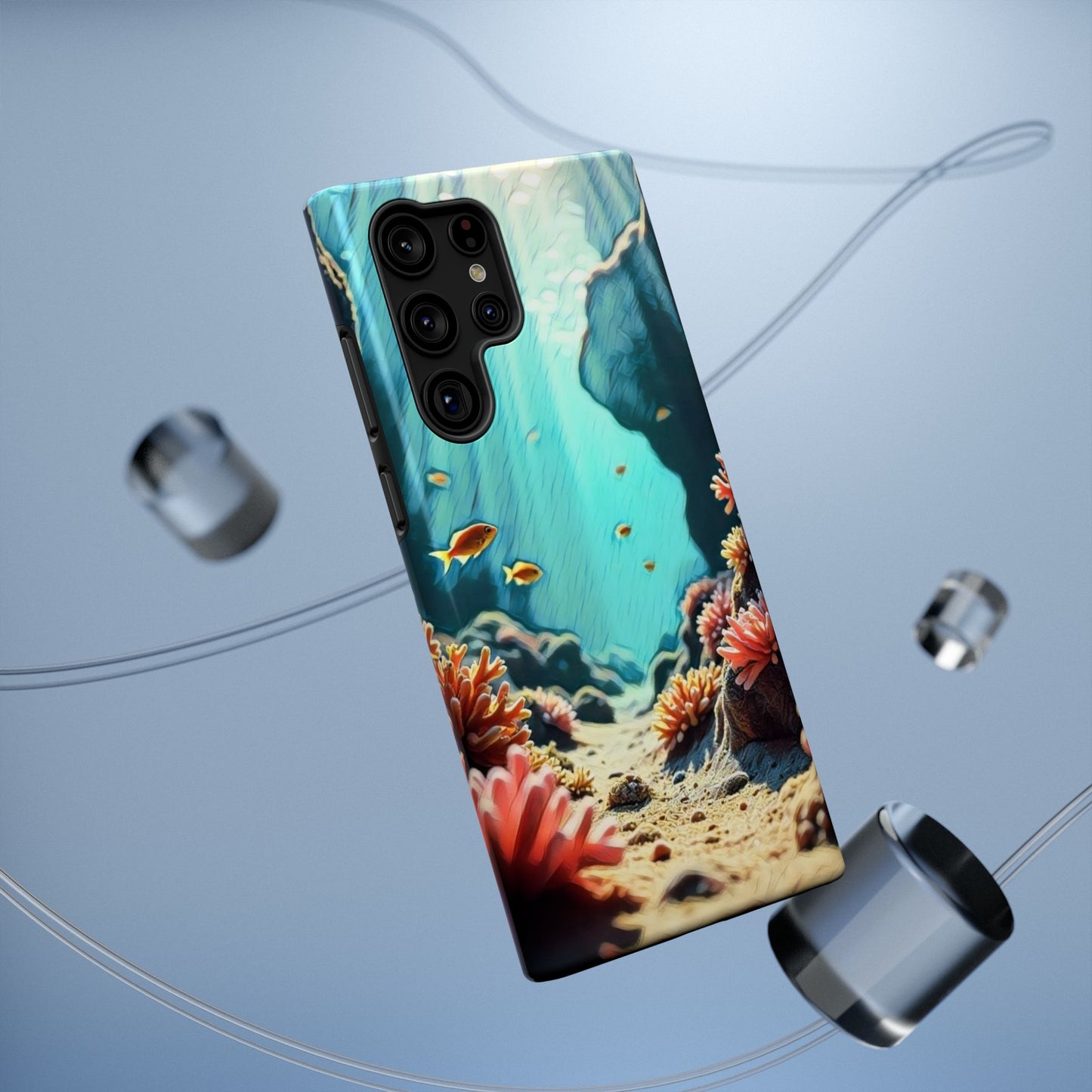 Phone Cases - &quot;Hidden Oasis&quot; Original Artwork Chaia Malana Beach