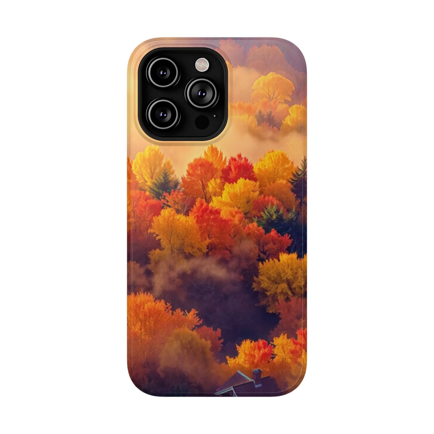 Phone Cases - Autumn Tree Landscape Scenery Impact-Resistant Cover