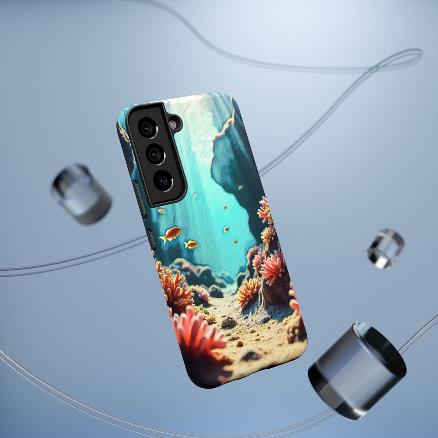 Phone Cases - &quot;Hidden Oasis&quot; Original Artwork Chaia Malana Beach