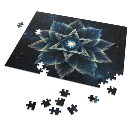 Jigsaw Puzzle Celestial Bloom Art Astral Harmony 1000-Piece