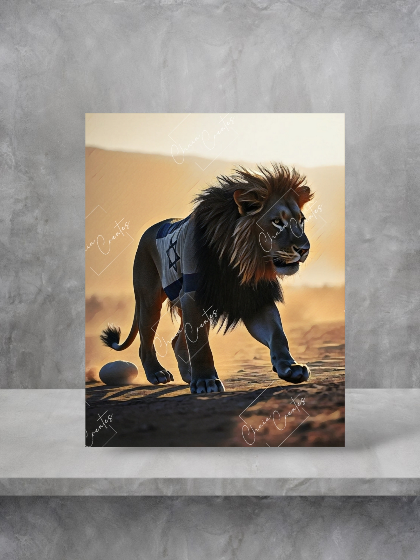 Lion of Judah: Strength of a Nation – Digital Download – Original Artwork